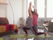 redhead mom gets fucked by yoga instructor 4/16
