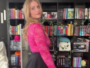 [4K] Transparent Pink Top Try On Haul 10/16