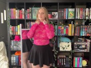 [4K] Transparent Pink Top Try On Haul 8/16