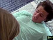 Bratty Stepsis Haley Reed Demonstrates Mouth to mouth on Stepbros Dick to Suck Poison Out - S16:E1 3/16