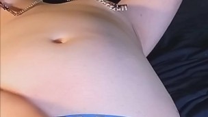 Chubby boy cums through his jockstrap