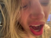 Two lesbian babes touching their wet pussies