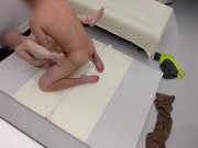 えっちなオイルマッサージで身体がぬるぬるに・・。 触られているうちに、気がついたら感度がMAX！！ そのまま激しいオイルSEXへ突入　童顔/おっぱい 無修正/ローション/パイパン/日本 - Screenshot 11 of 16 - HD
