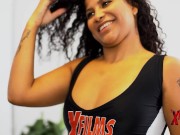 Morena venezolana culona está decidida a ser parte de la industria porno peruana 9/16