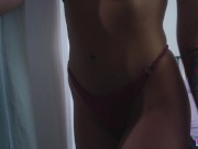 LUCIDFLIX Long legged tattooed brunette Charlotte Sins fucks the pool guy 6/16