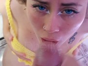 His cock made me so horny that I wanted to squeeze all the cum out of him and swallow it. 12/16