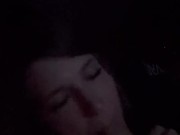 REAL TINDER DATE! Deepthroat and gagging compilation 16/16