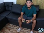 Horny girlfriend Min Galilea wants her boyfriend to fuck her instead of playing video games 1/16