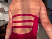 part 1 👀 I come home from work stressed and my stepson comforts me 🥵 while his father is traveling 9/16