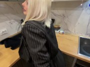 A cute college girl fucks a freshman. What a fuck! 4/16