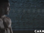 Staghomme Cute callboy Bastian Karim sexed up and bred by hot priest 1/16