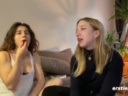 Ersties - Heißes, intimes Lesben-Date mit Muschilecken 10/16