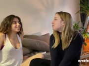 Ersties - Heißes, intimes Lesben-Date mit Muschilecken 11/16