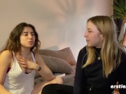 Ersties - Heißes, intimes Lesben-Date mit Muschilecken 13/16