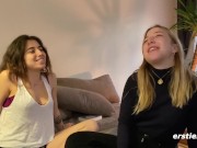 Ersties - Heißes, intimes Lesben-Date mit Muschilecken 14/16