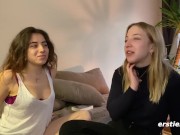 Ersties - Heißes, intimes Lesben-Date mit Muschilecken 16/16