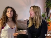 Ersties - Heißes, intimes Lesben-Date mit Muschilecken 2/16