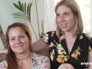 Ersties - Hot Real Couple Never Had Lesbian Sex Until Now 11/16