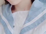 [intro] Personal shooting of uniformed girls who had come for seaside learning. 11/16