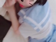 [intro] Personal shooting of uniformed girls who had come for seaside learning. 16/16