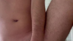 Morning moan jerk off