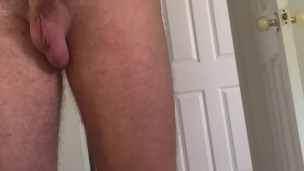 Shaking orgasm, male solo