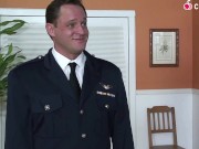 Asian Step-Sisters Enjoy a Wild, Steamy Fuck Session with Their Pilot! 5/16