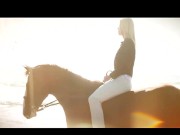 Scarlet Red In Bed For Some Morning Fingering And Masturbation 6/16