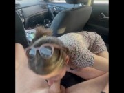 POV full video extremely risky public car sex on the side of a busy highway along the beach creampie 4/16