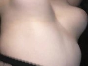 Big tits-play bouncing and nipple sucking-natural breasts 3/16