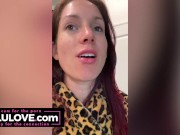 Big boobs babe spreading & puckering her asshole super closeup, making homemade Slave LayYa July 4th fun, DM peek - Lelu Love 12/16