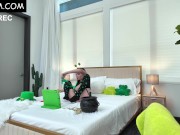 Stepbrother Catches Selina Imai Playing With Her Pussy For Her Fans 4/16