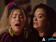 Scared Babes Have Rough Sex To Relax 5/16