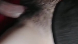 FAST CUM ON HAIRY PUSSY