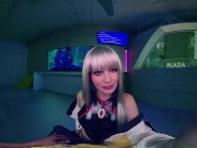 Jewelz Blu As CYBERPUNK Lucy Becomes Insanely Horny After The Job And She Must Fuck EDGERUNNER 3/16