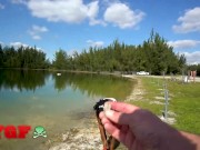 MY GF - Hazel Grace Slurps On Sean Lawless' Dick And Spreads Her Pussy To Get Fucked In Public 3/16