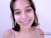 Small 18 yo Girl gets her hands on Big Dick 7/16