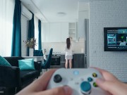 Slutty Stepmom-Facesitting lessons pt2 1/16