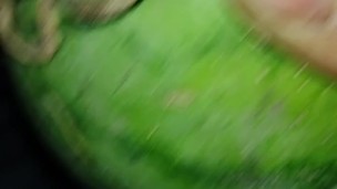 Follando una sandía salids