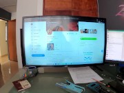 I seduce my manager and his huge cock to penetrate my tight pink pussy 2/16