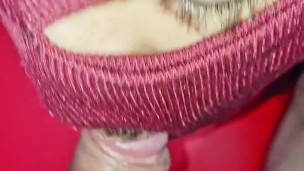 Shibari blowjob
