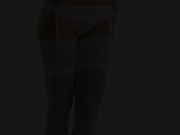 Brunette Cutie Zafira G Fingers Her Tight Twat In Lacy White Lingerie! 1/16