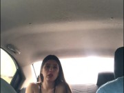 I GET NAKED AND MASTURBATE THE UBER SO THEY DON'T CHARGE ME 13/16