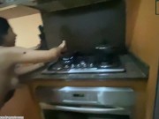 una comida y una cogida 😋 mi madrastra milf lo hace realidad-mientras papa no esta👀 11/16