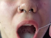 Cum in mouth! The bitch swallowed it all 16/16