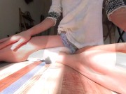 Innocent Girl with Hairy Dirty Pussy 4/16