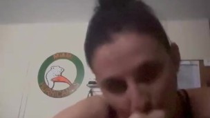 intense 69 with cum in mouth on a huge Uncut cock