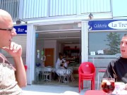 Amazing perfect blonde with great body fucked in an abandonned house 1/16