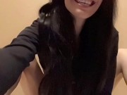 Pretty brunette Arab rubbing pussy self masturbation squirting toys dildo Mia khalifa violet myers 7/16