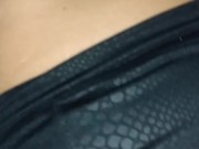 Por detrás a mi cuñada después de la fiesta 10/16